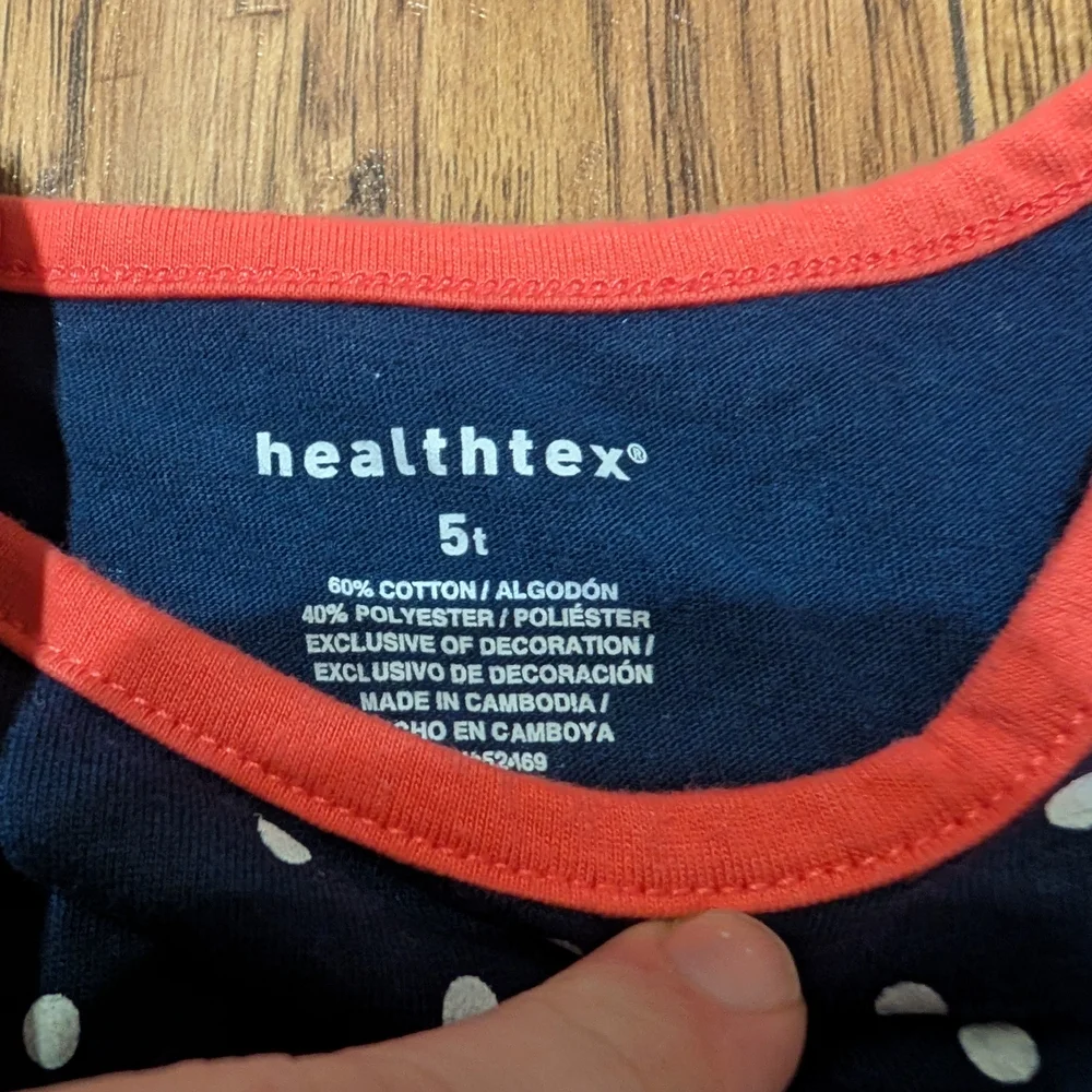 $ Lot Of 5 Healthtex Long Sleeve‎ Size 5 Dresses